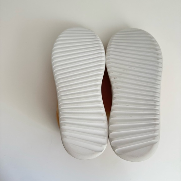 Allbirds Womens Peach Orange Lace Up Sneakers Wool Lined Casual Shoes Size 7 - Picture 5 of 6